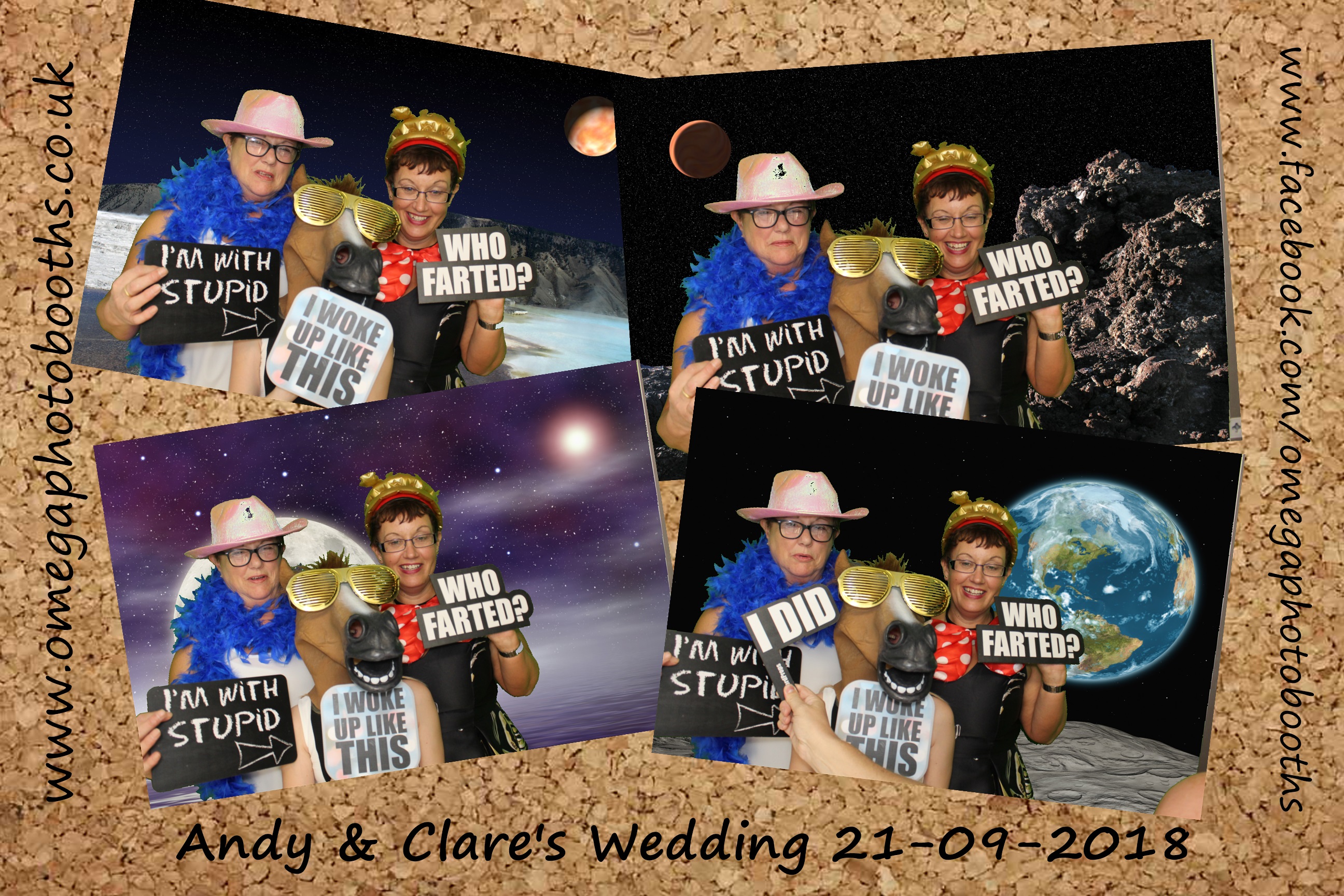Andy and Clare wedding | View more photos from the event at gallery.omegaphotobooths.co.uk/u/Omega-Photobooths/Andy-and-Clare-wedding
